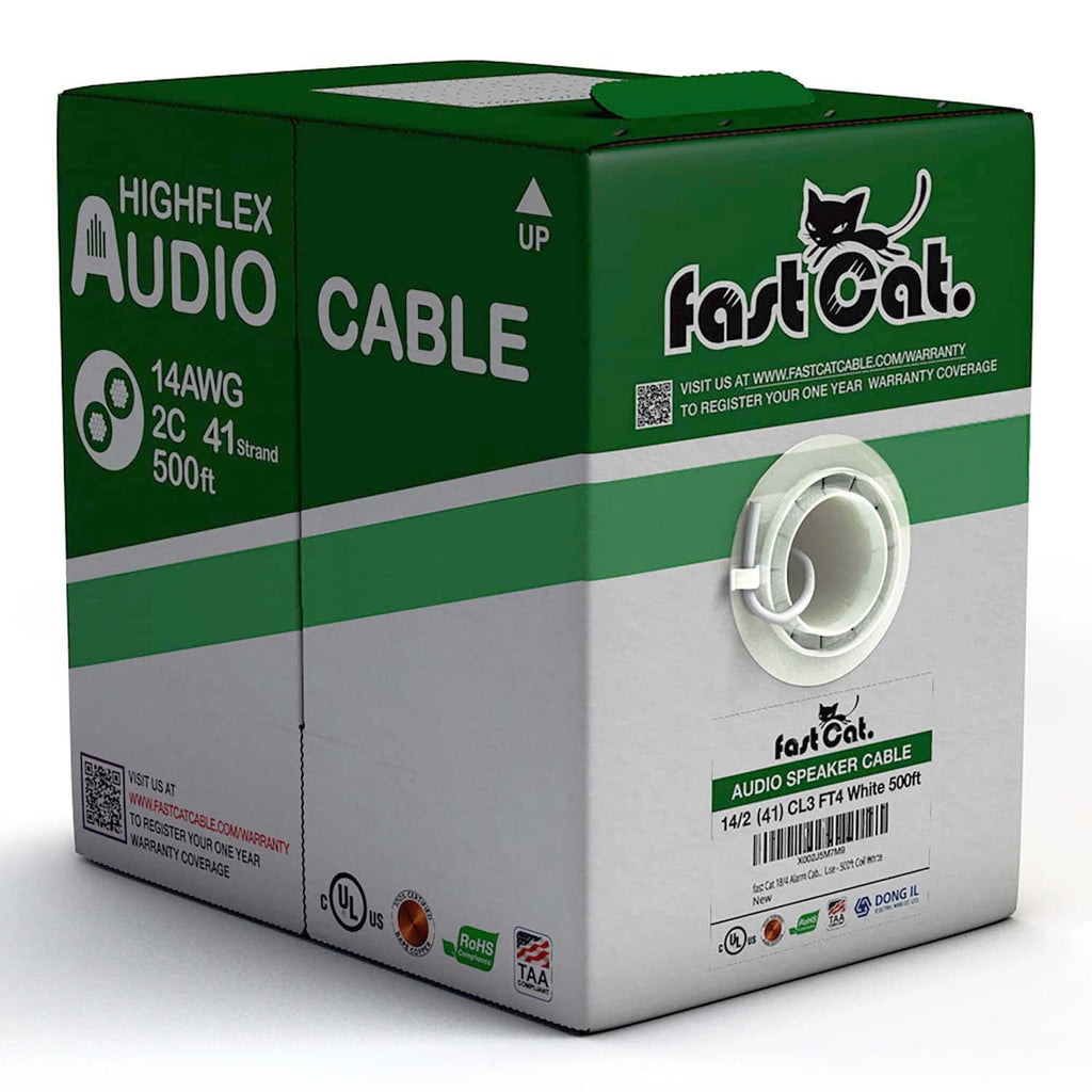MidFlex - 14 & 16AWG Audio & Speaker Cable, Pure Copper